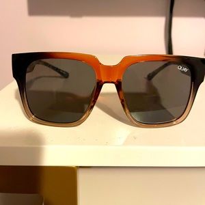 Quay Australia “on the prowl” oversized square sunglasses